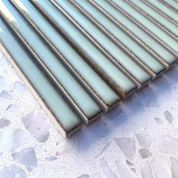 Japanese Green Slim Kit Kat 146x10 - Stone and Tile Projects