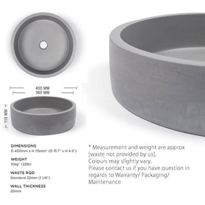 Nood Co Hoop Basin Collection - Stone and Tile Projects