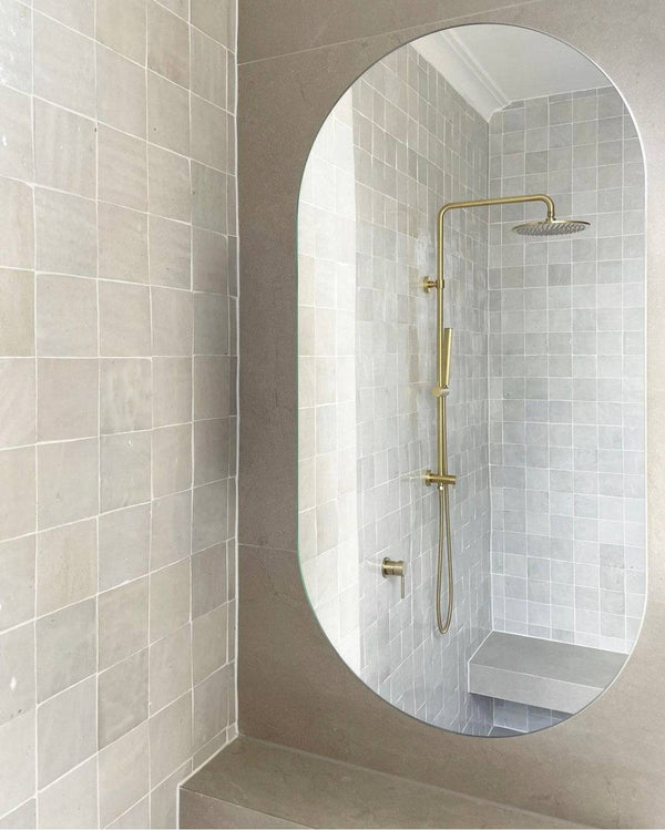 Morocco White Handmade Zellige 100x100 - Stone and Tile Projects