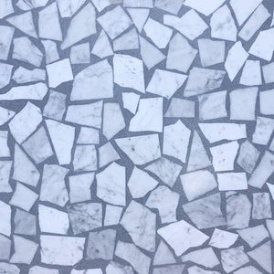 IN-Carrara Terrazzo Pazza STP-33 - Stone and Tile Projects