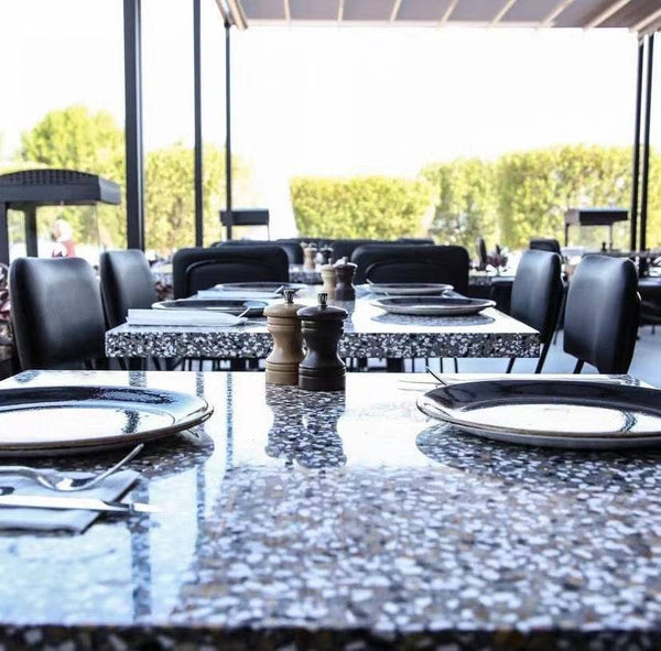 Grigio Ocra Terrazzo STP-24 - Stone and Tile Projects