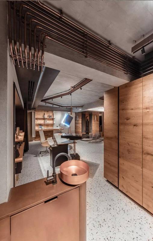 Snow Salt Pepper Terrazzo STP-19 - Stone and Tile Projects