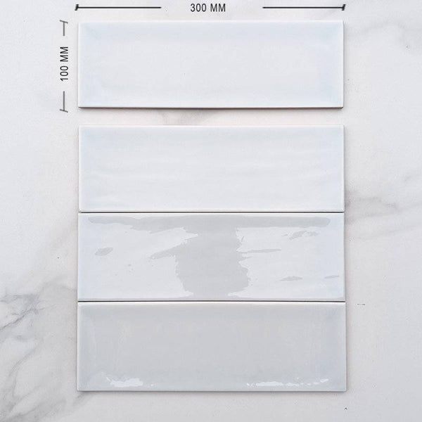 Ice Ripple Spanish Subway Ceramic 300x100 - Stone and Tile Projects