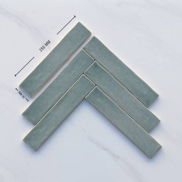 Jade Moroccan Porcelain 250x50 Dimension