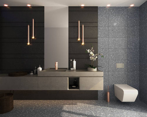 Light Grey Terrazzo STP-15 - Stone and Tile Projects
