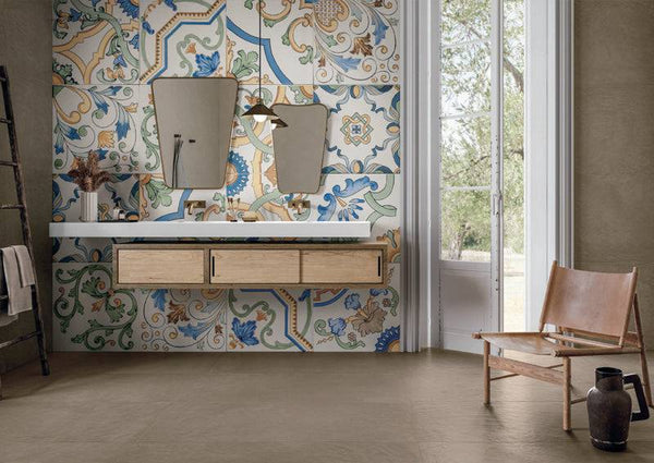 Lucca Terra Italian Porcelain - Stone and Tile Projects