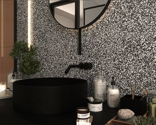 Midnight Terrazzo STP-35 - Stone and Tile Projects