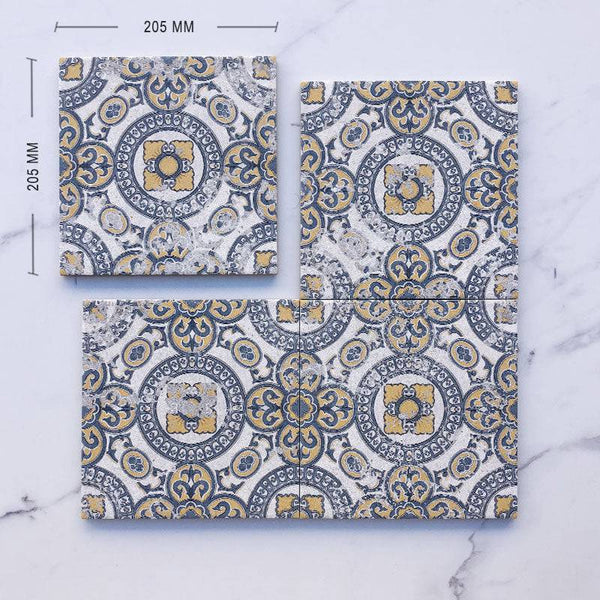 Moroccan Porcelain Pattern 44 - Stone and Tile Projects