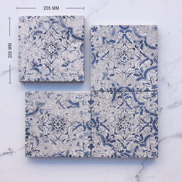 Moroccan Porcelain Pattern 45 - Stone and Tile Projects