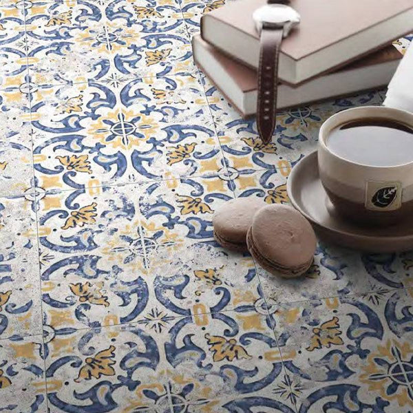 Moroccan Porcelain Pattern 47 - Stone and Tile Projects
