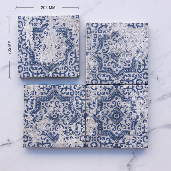 Moroccan Porcelain Pattern 48 - Stone and Tile Projects