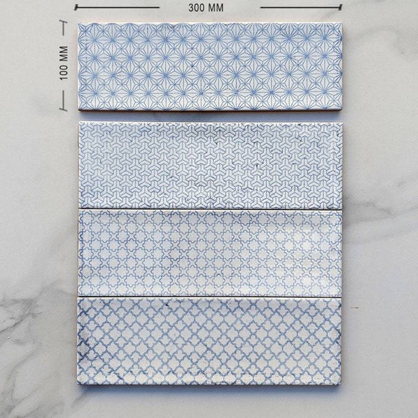 Madrid Snow Decor Spanish Subway Ceramic 300x100 - Stone and Tile Projects