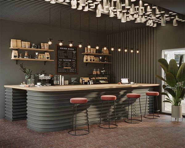 Mini Scarpa Rosso Travertine Mosaic - Stone and Tile Projects