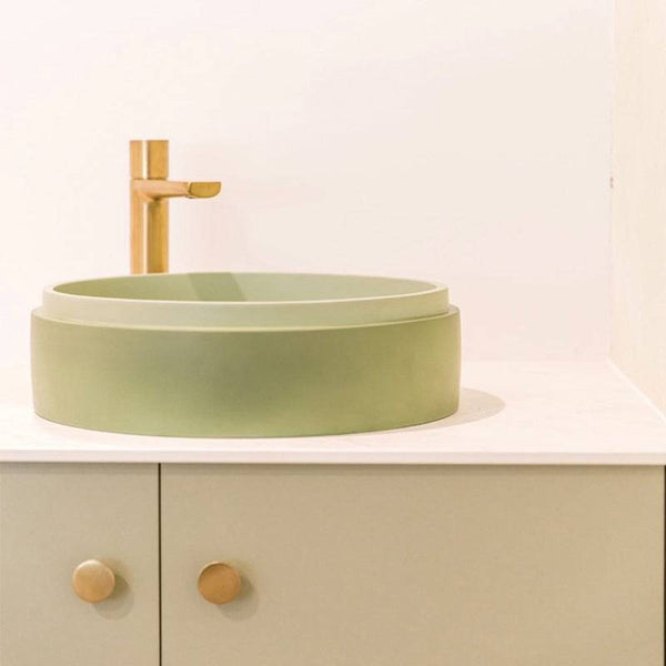 Nood Co Step Round Basin Collection - Stone and Tile Projects