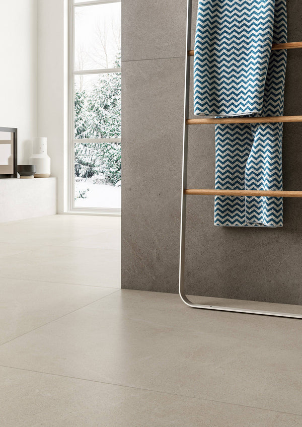 Moca Crema Lake Italian Porcelain - Stone and Tile Projects