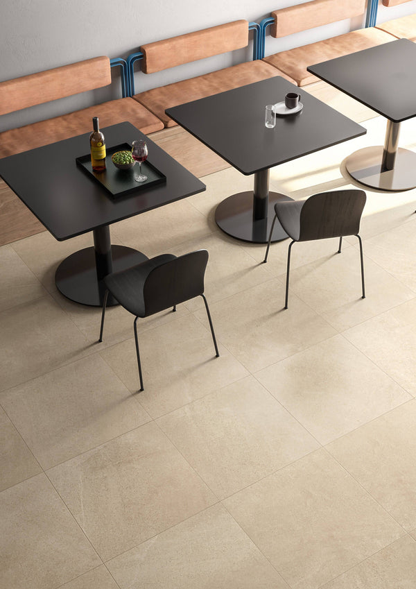Moca Crema Park Italian Porcelain - Stone and Tile Projects