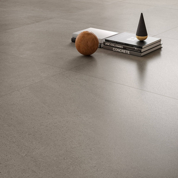 Moca Crema Rock Italian Porcelain - Stone and Tile Projects