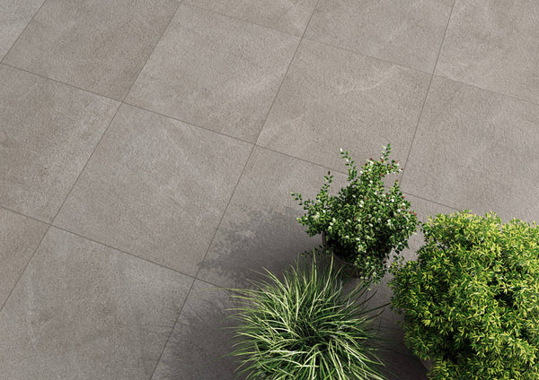Moca Crema Rock Italian Porcelain - Stone and Tile Projects