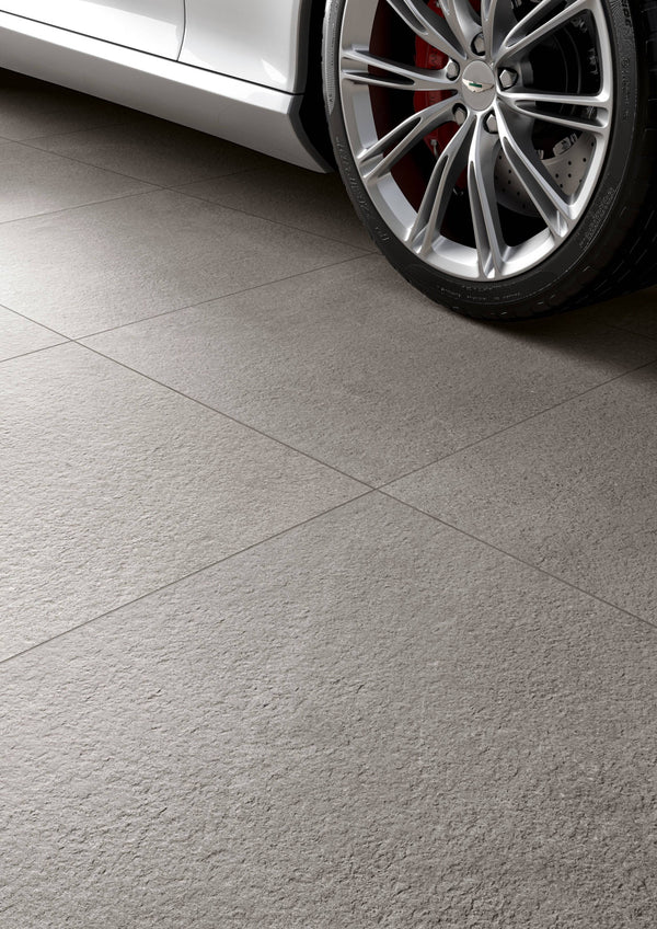Moca Crema Rock Italian Porcelain - Stone and Tile Projects