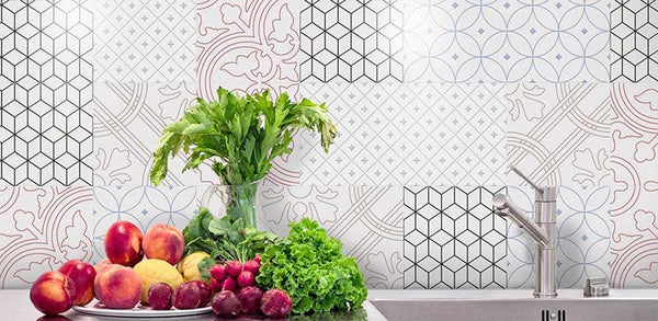 Moroccan Porcelain Pattern 62 - Stone and Tile Projects