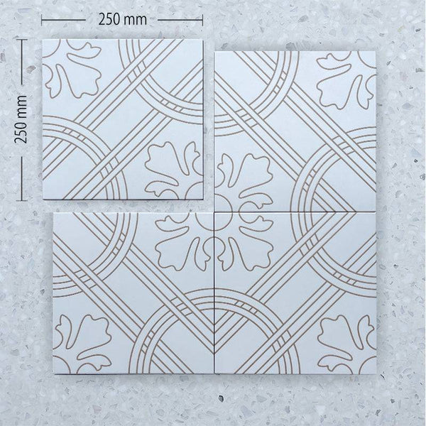 Moroccan Porcelain Pattern 63 - Stone and Tile Projects