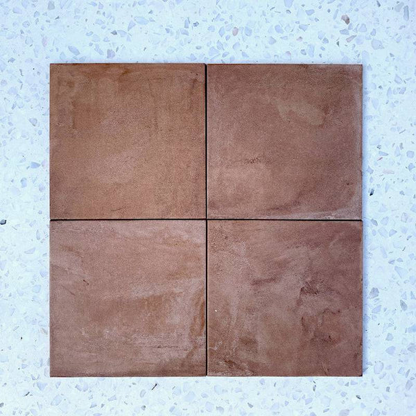 Terra Rosso Dark Italian Porcelain - Stone and Tile Projects