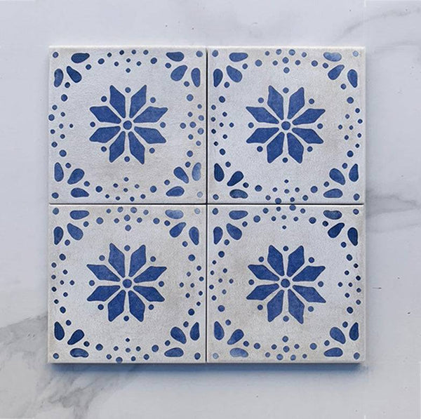 Moroccan Porcelain Pattern 36 - Stone and Tile Projects
