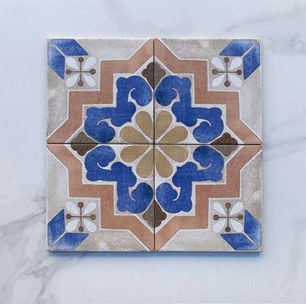 Moroccan Porcelain Pattern 37 - Stone and Tile Projects