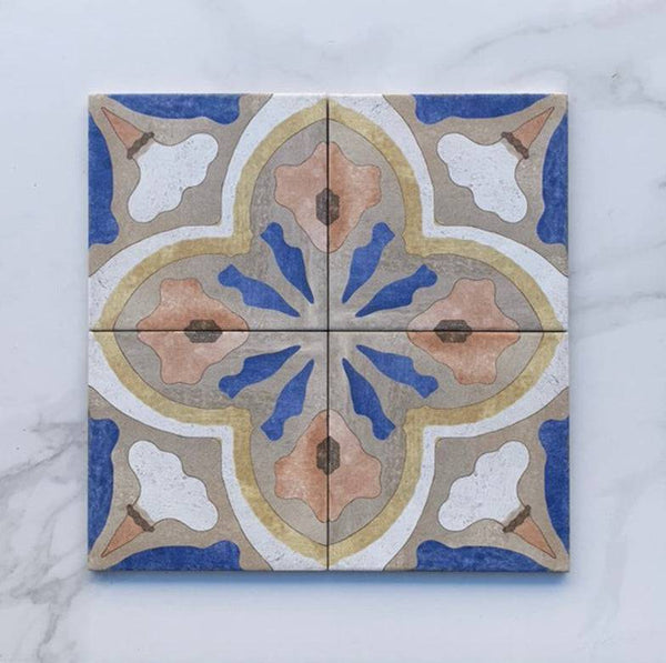 Moroccan Porcelain Pattern 38 - Stone and Tile Projects