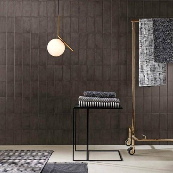 Newtown Graphite Subway Porcelain 200×100 Project Photo 2