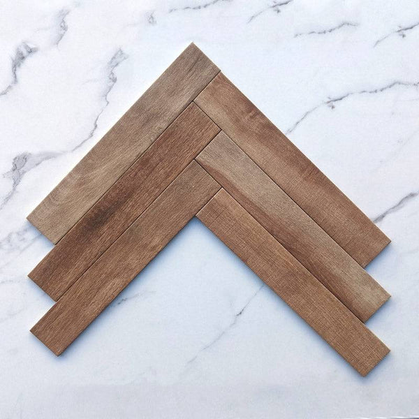 Canada Noce Timber Look Porcelain - Stone and Tile Projects