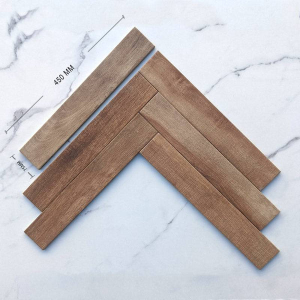 Canada Noce Timber Look Porcelain - Stone and Tile Projects