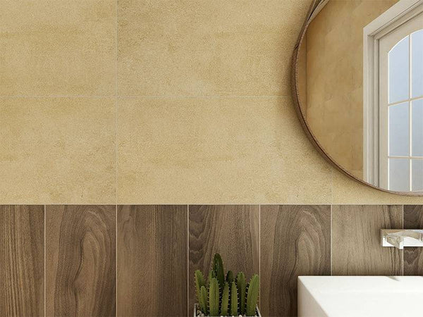 Oxford Canary Concrete Porcelain - Stone and Tile Projects