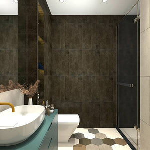 Oxford Sepia Concrete Porcelain - Stone and Tile Projects