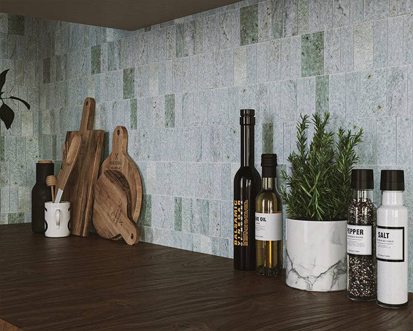 Paradiso Green Scarpa Plus - Stone and Tile Projects