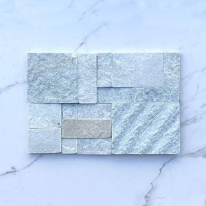 Modular White Quartzite Cladding - Stone and Tile Projects