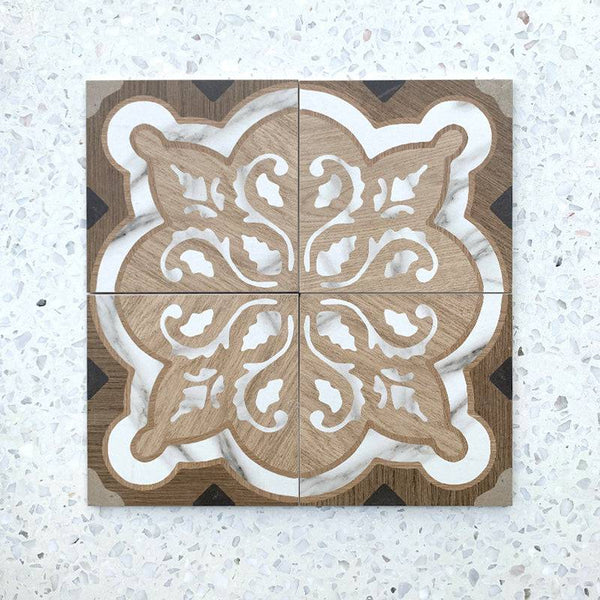 Moroccan Porcelain Pattern 54 - Stone and Tile Projects