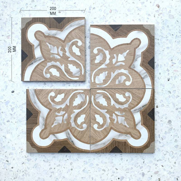 Moroccan Porcelain Pattern 54 - Stone and Tile Projects