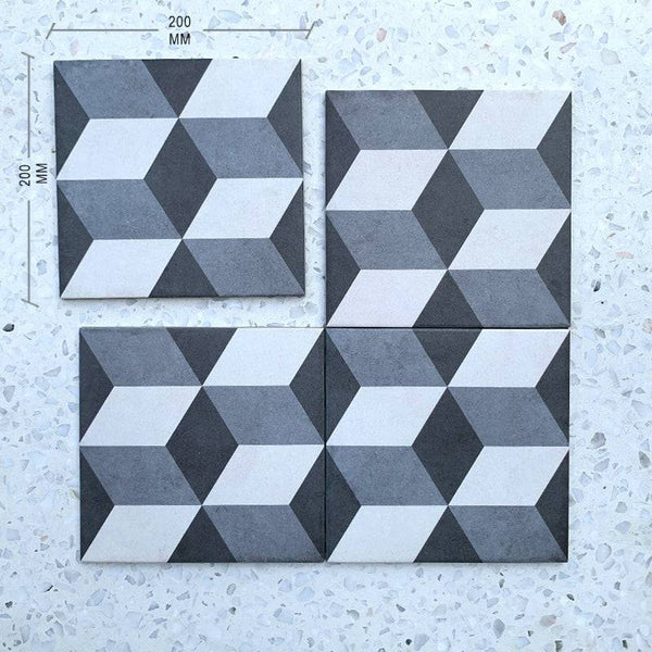 Moroccan Porcelain Pattern 58 - Stone and Tile Projects