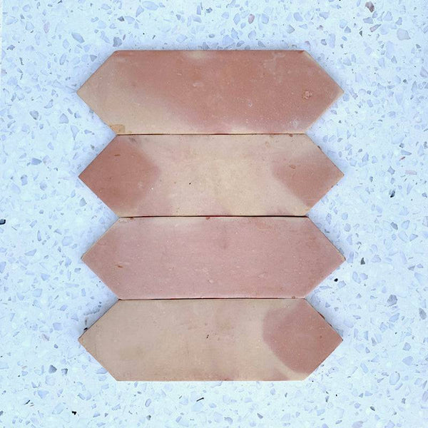 Arcilla Rosso Picket - Stone and Tile Projects