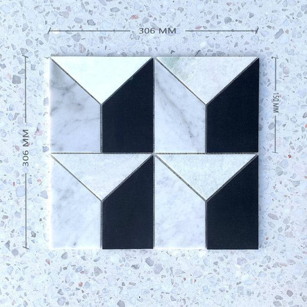 Purist Deco Mint - Stone and Tile Projects