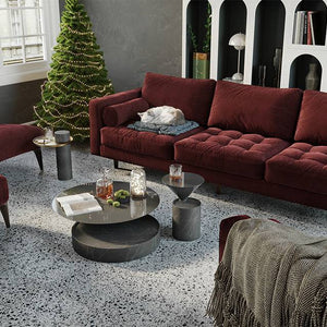 Salerno Grey Terrazzo STP-13 - Stone and Tile Projects