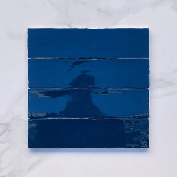 Saffire Blue Moroccan Ceramic 300x75 - Stone and Tile Projects