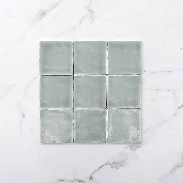 Sage Moroccan Ceramic 100x100 - Stone and Tile Projects