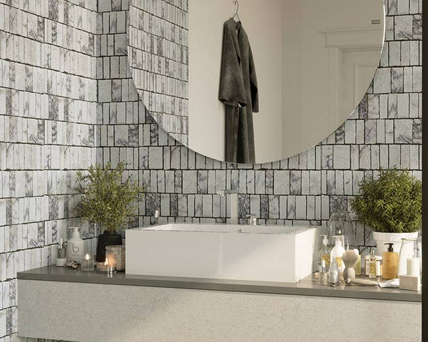 Scarpa Calacatta Viola Marble Mosaic - Stone and Tile Projects