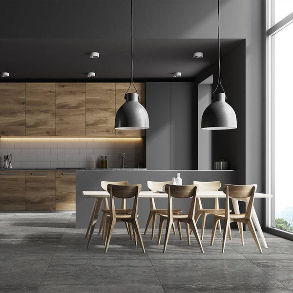 Siena Mid Grey Rectified Porcelain - Stone and Tile Projects