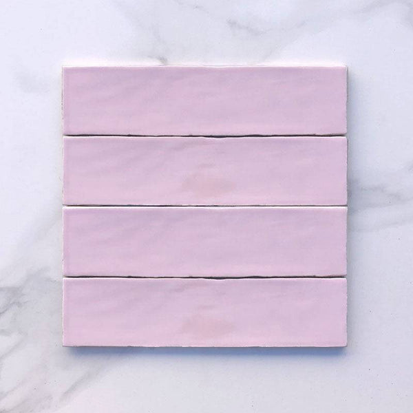 Soft Pink Moroccan Ceramic 300x75 - Stone and Tile Projects