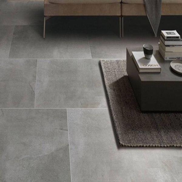 Stone Max Grey Rectified Porcelain - Stone and Tile Projects