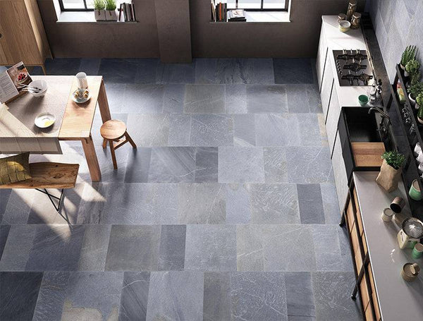 Terrace Denim Italian Porcelain - Stone and Tile Projects