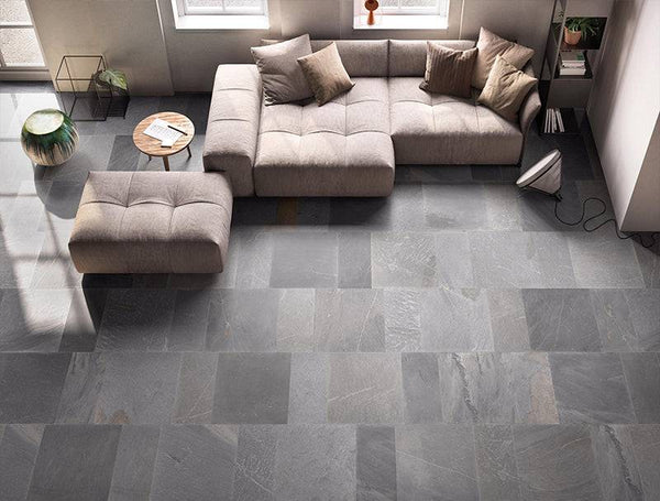 Terrace Denim Italian Porcelain - Stone and Tile Projects